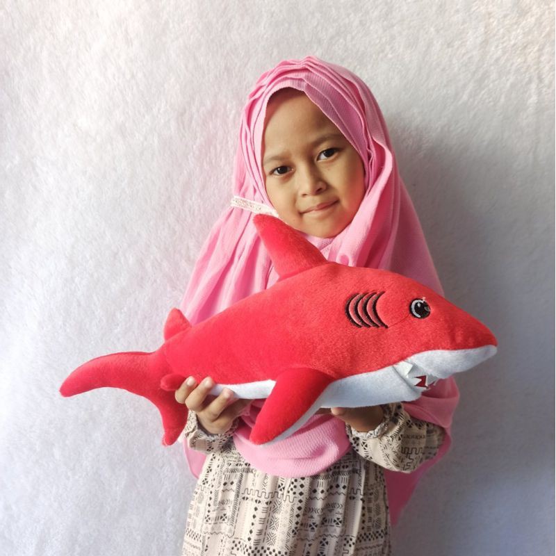 Boneka ikan hiu baby shark S murah