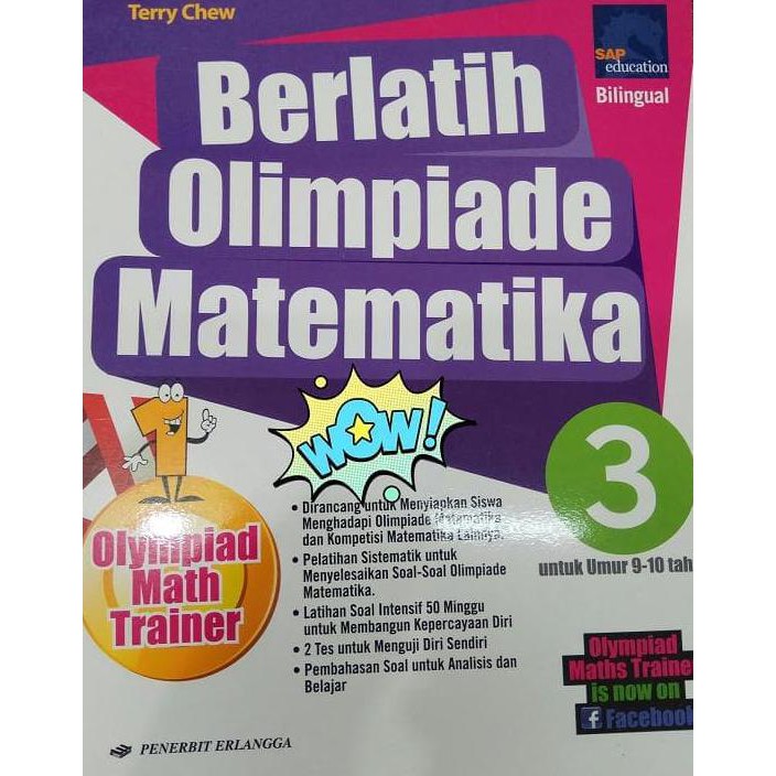 Berlatih Olimpiade Matematika Sd Kelas 3 Bilingual Shopee