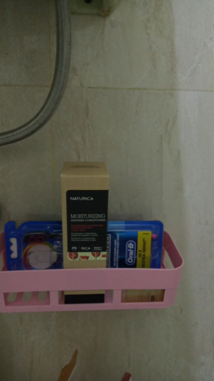 Rak Kamar Mandi Tanpa Lubang Bor[ 130gr ]