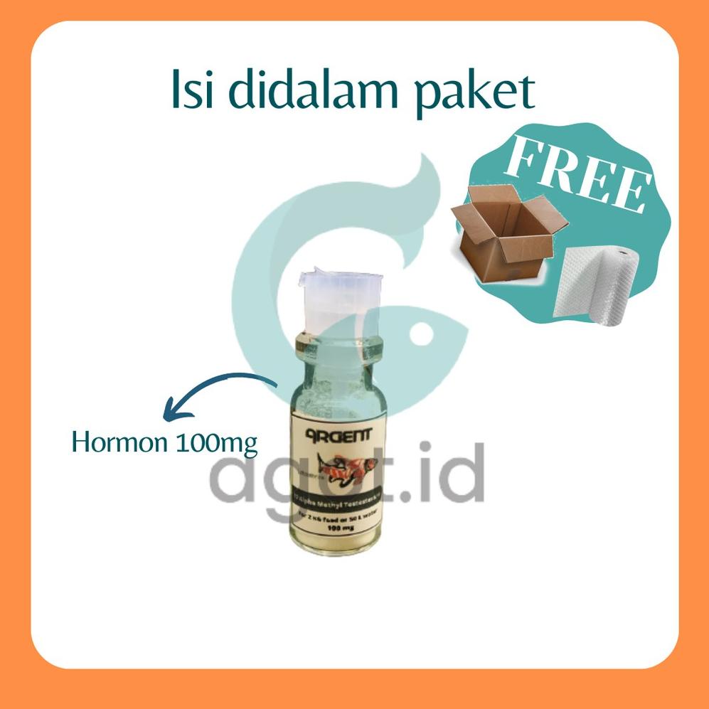 [KODE PRODUK C6] 17A metil testosteron hormon jantanisasi ikan 100mg / 17 A MT Testosteron