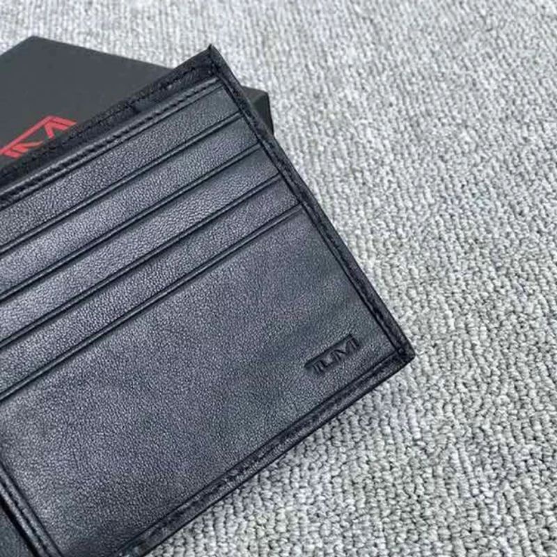 Dompet TUMI Global Center Flip Dompet Lipat Pria Mirror Quality