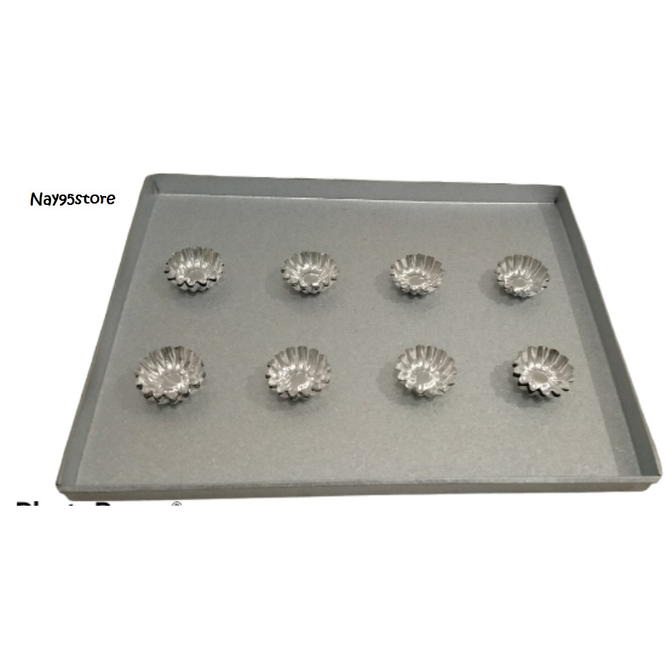 Loyang Oven kue Kering + Cetakan Nastar Bentuk BULAT isi 40pcs