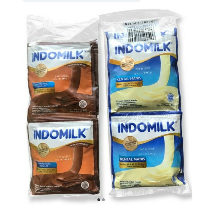 

Indomilk Susu kental manis 6 x 37 gr