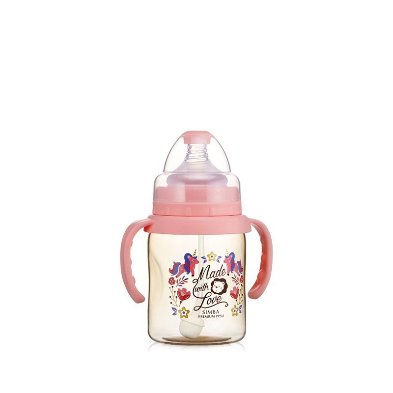 Simba Dorothy Wonderland PPSU Wide Neck Feeding Bottle With Handle 200ml