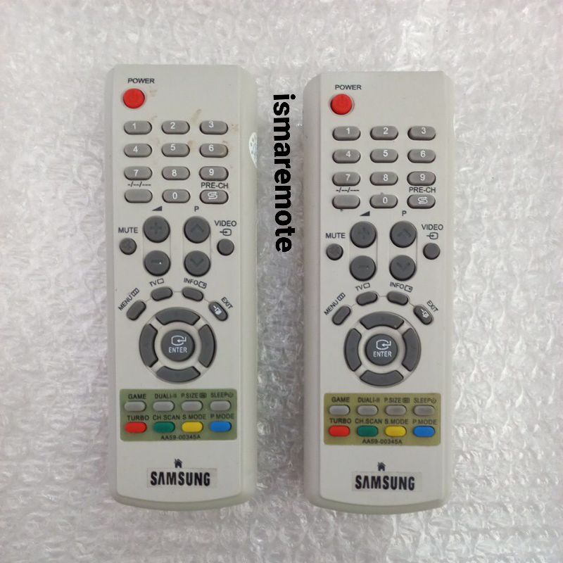 REMOTE REMOT TV  SAMSUNG TABUNG SLIM FLAT AA59- 00345 A