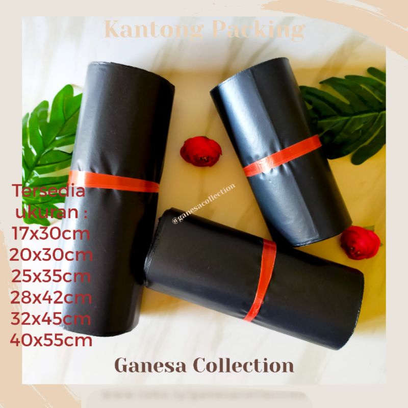 

PLASTIK POLYMAILER / KANTONG PACKING /PLASTIK OLSHOP MURAH / PLASTIK PACKING - WARNA HITAM