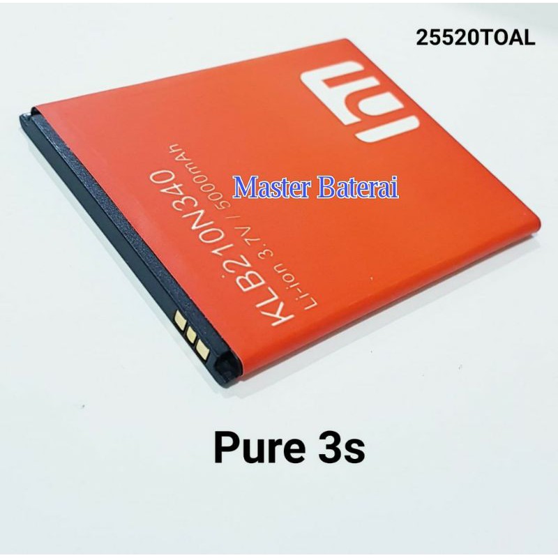 Baterai Himax H Clasic KLB210N340 KLB 210 N340 Tipe HP Model M20i Baterai Himax Pure 3s Pure3s