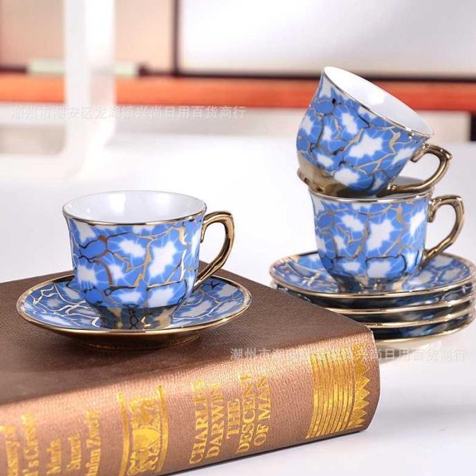 

Hampers Parcel Lebaran Cangkir Piring Kecil Keramik Set 6 in 1 Hijau