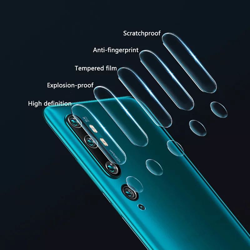 Tempered Glass Camera Xiaomi Mi Note 10 / 10 Pro TG Anti Gores Kamera Belakang Premium