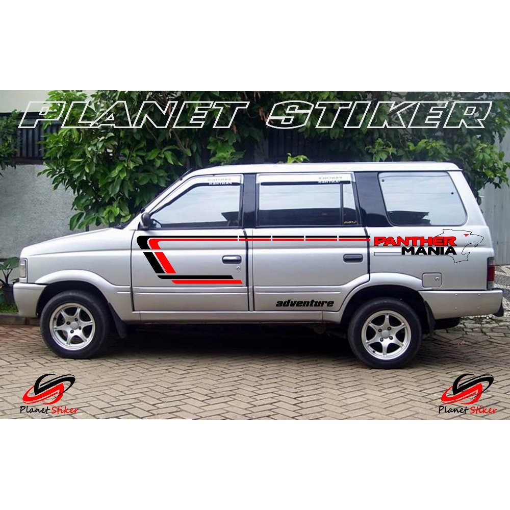 CUTTING STICKER STIKER MOBIL ISUZU PANTHER MITSUBISHI KUDA