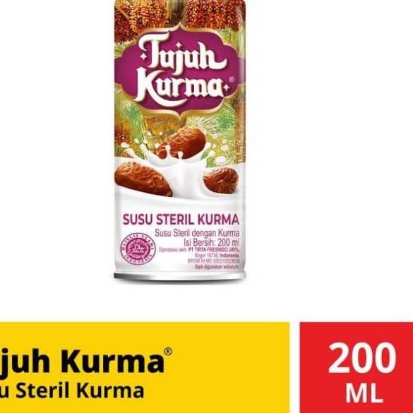 

WPYP Tujuh Kurma Susu Steril 200 ml /Satuan Promo Today