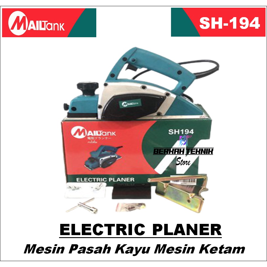 MAILTANK SH194 Mesin Planer Serut Pasah Ketam Electric Wood Planer