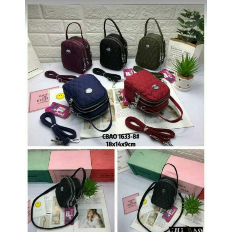 Tas selempang chibao original wanita CB1633-8(2fungsi)