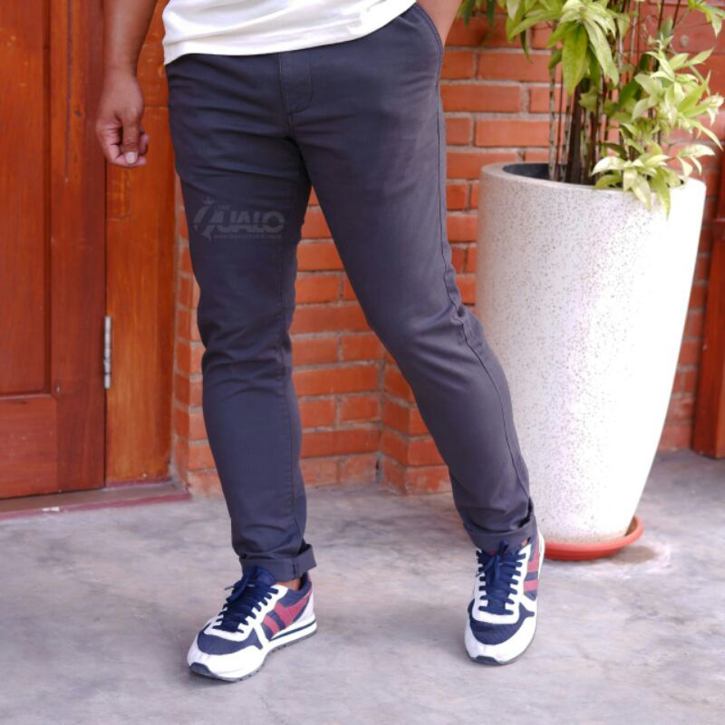 Celana Panjang Pria Old Navy Men Slim Anytime Pull On Pant ORIGINAL