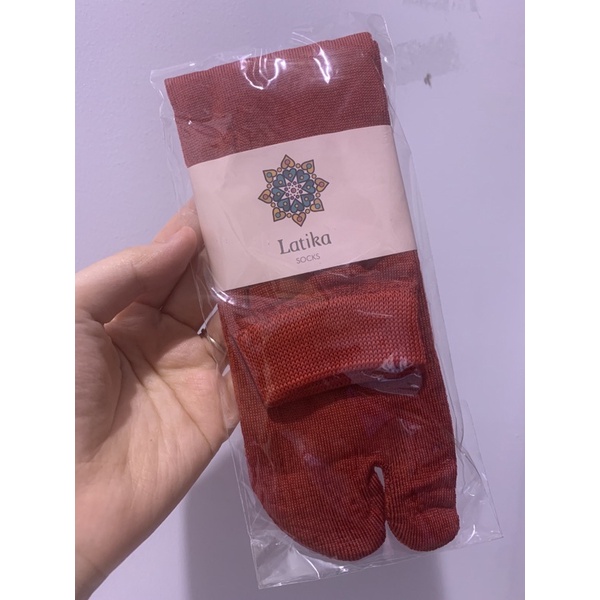 KAOS KAKI LATIKA SOKA WARNA POLOS JEMPOL LEBIH TEBAL LEBIH LEMBUT FASHION MUSLIM DEWASA ANAK MURAH