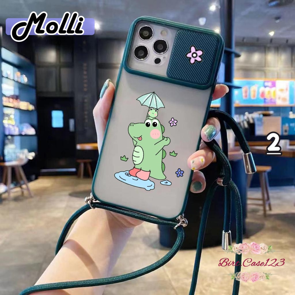 SOFTCASE SLINGCASE SLIDE PELINDUNG KAMERA MOLLI SAMSUNG OPPO VIVO REALME IPHONE XIAOMI BC5712