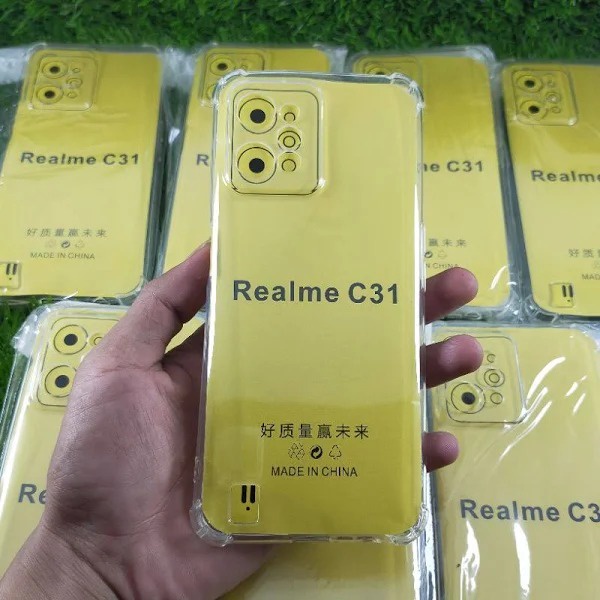 Anti Crack Realme C3 / Realme C35 / Realme C31 / Realme Narzo 50 Prime Jelly Case SoftCase TAHAN BENTURAN