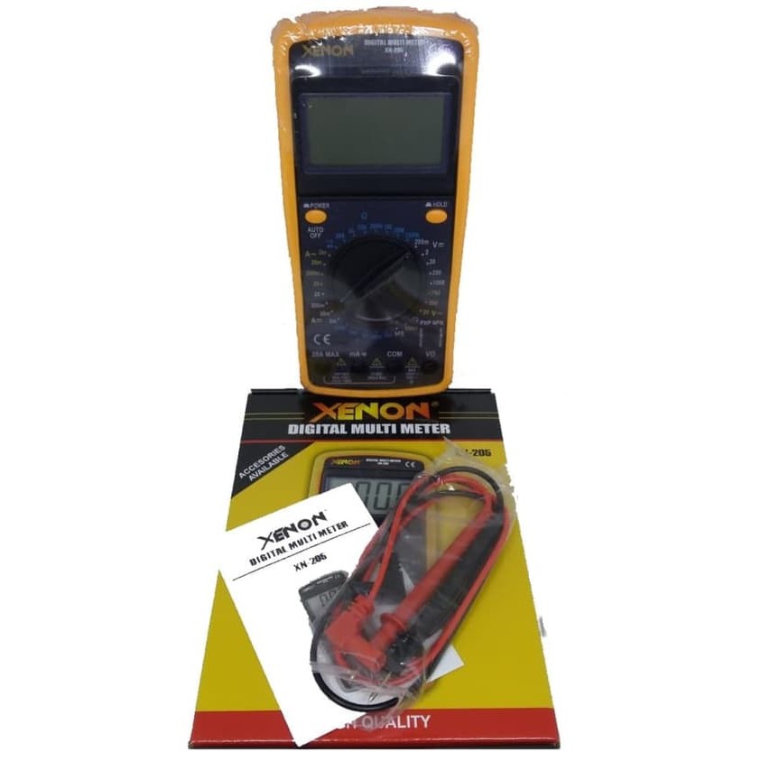 Multi Tester XN205 Avometer Multimeter Multitester Digital XN205