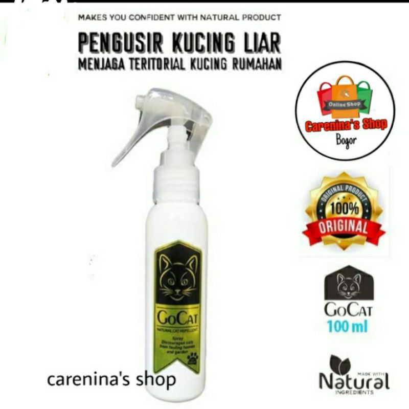Jual GoCat spray Pengusir kucing 100ml / pentraining kucing / penolak