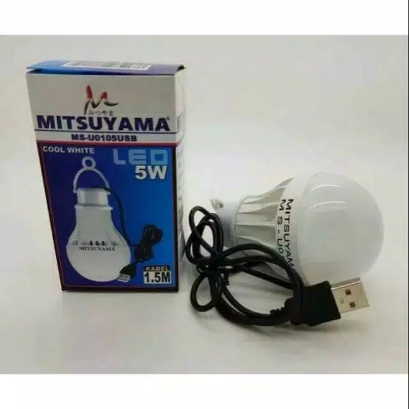 Lampu bohlam USB Mitsuyama