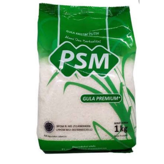 

gula pasir PSM gula kemasan 1kg