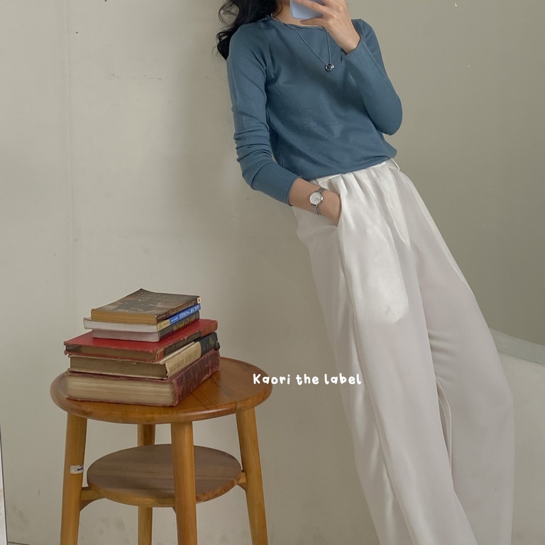 Diego Pants - Celana Panjang Wanita - Celana High Waist - Celana Anti Kusut - Celana Korea Wanita - Celana Formal / Casual