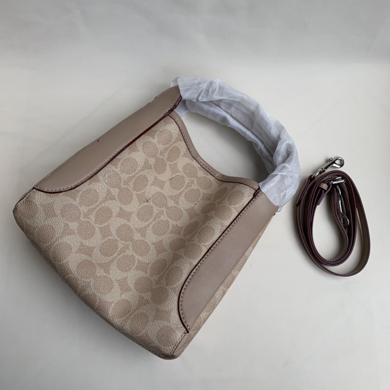 Coach Hadley Hobo 21 In Signature Canvas (79251)