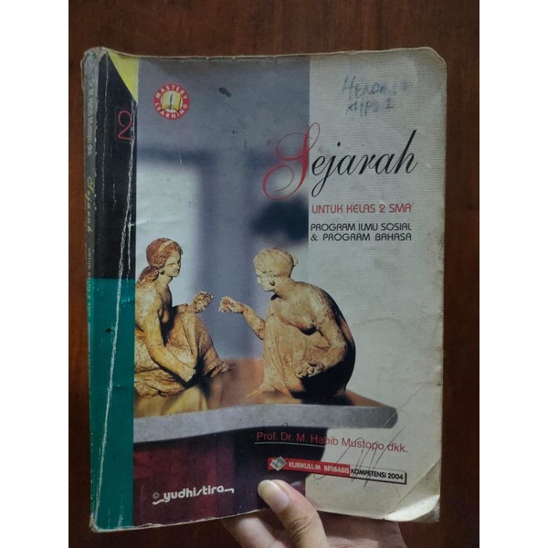 BUKU SEJARAH PROGRAM ILMU SOSIAL DAN BAHASA UNTUK KELAS 2 SMA