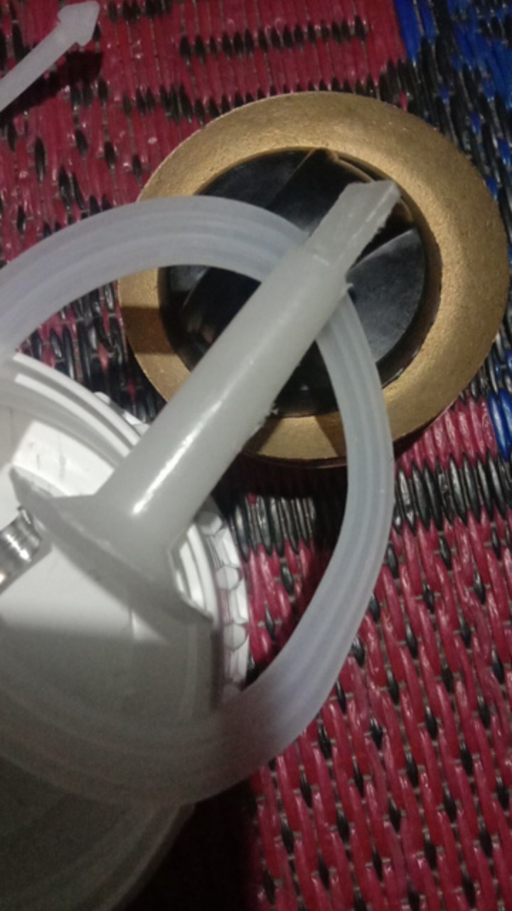 Tiang Per Klep Drain/tiang Seal Sil Karet Below Pembuangan Mesin Cuci