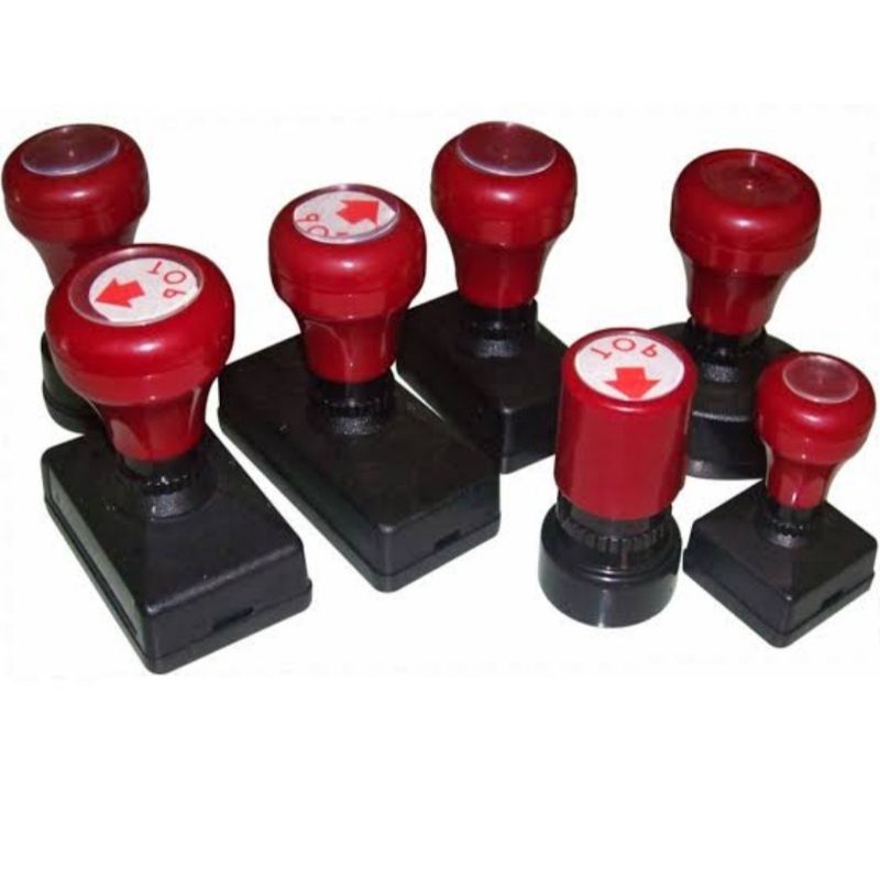 

Stampel otomatis, desain custom, murah berkualitas