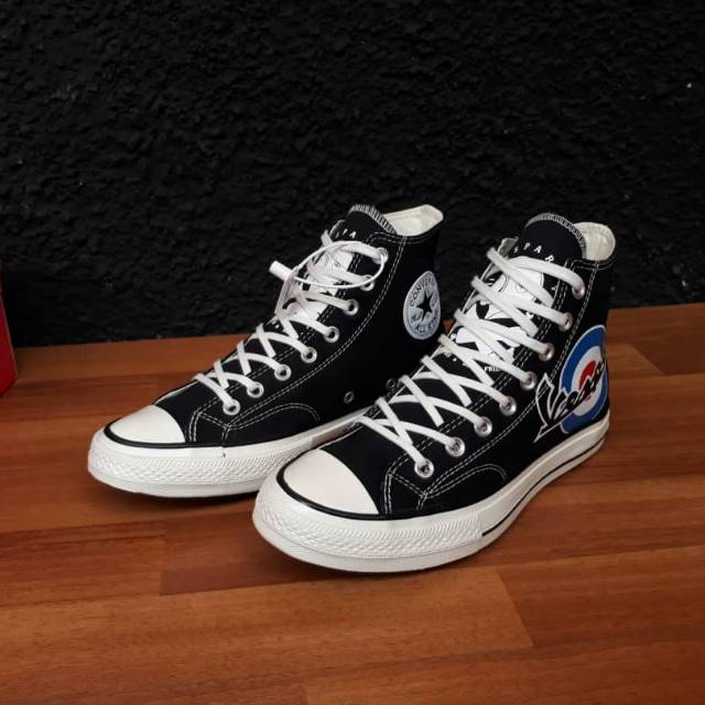 CONVERSE 70.S HI VESVA BLACK WHITE PREMIUM BNIB MADE IN VIETNAM Size 40/41/42/43/44