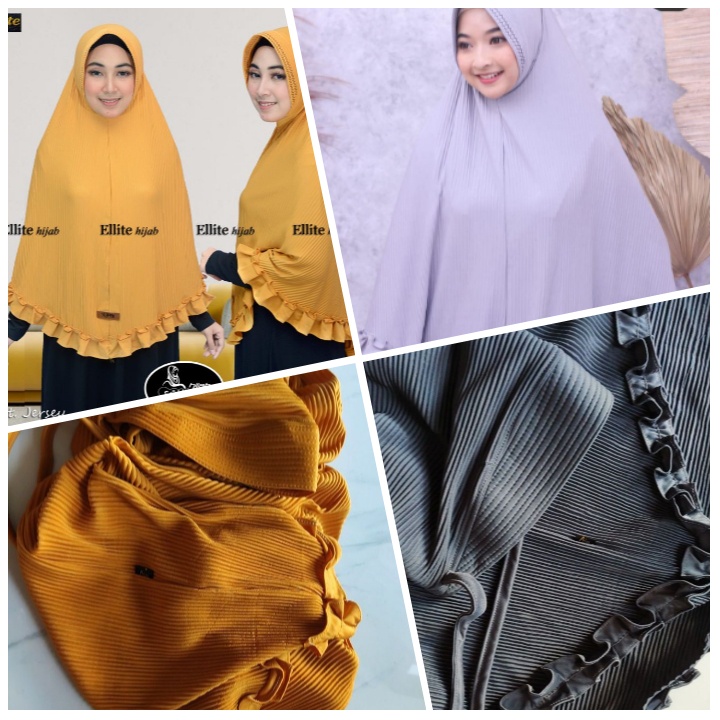 HIJAB SYAR'I HIJAB JUMBO GOTIK PLISKET