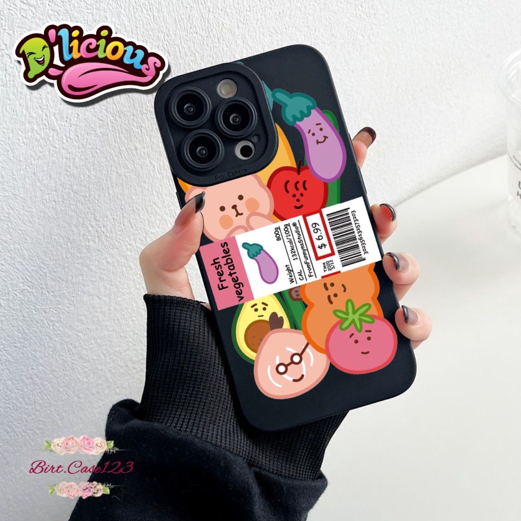 SOFTCASE CASE SILIKON PROCAMERA DELICIOUS OPPO VIVO SAMSUNG REALME XIAOMI IPHONE INFINIX ALL TYPE BC6374