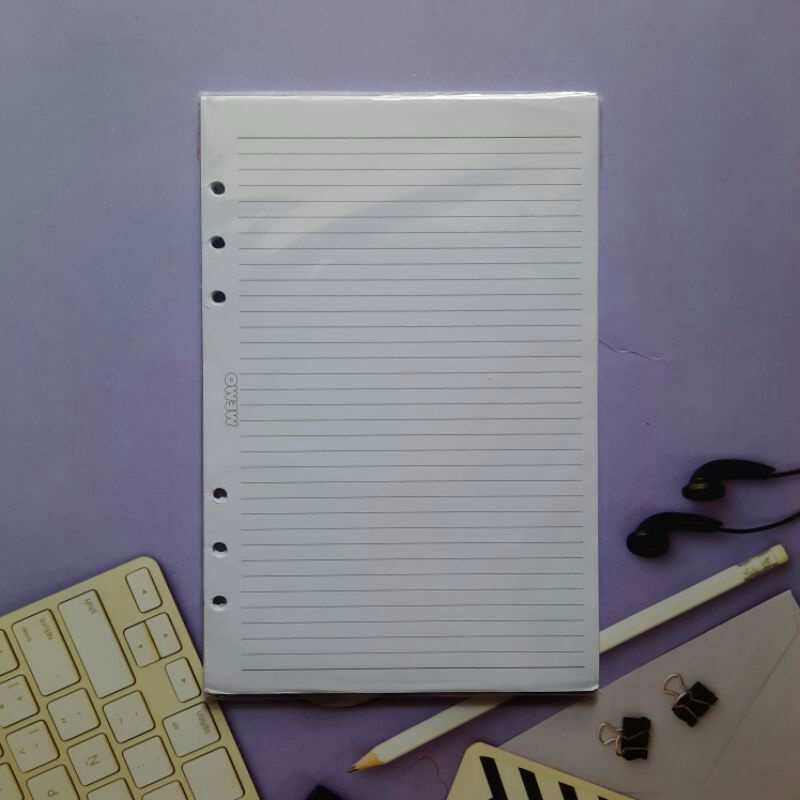 

isi binder garis ukuran A5 6ring