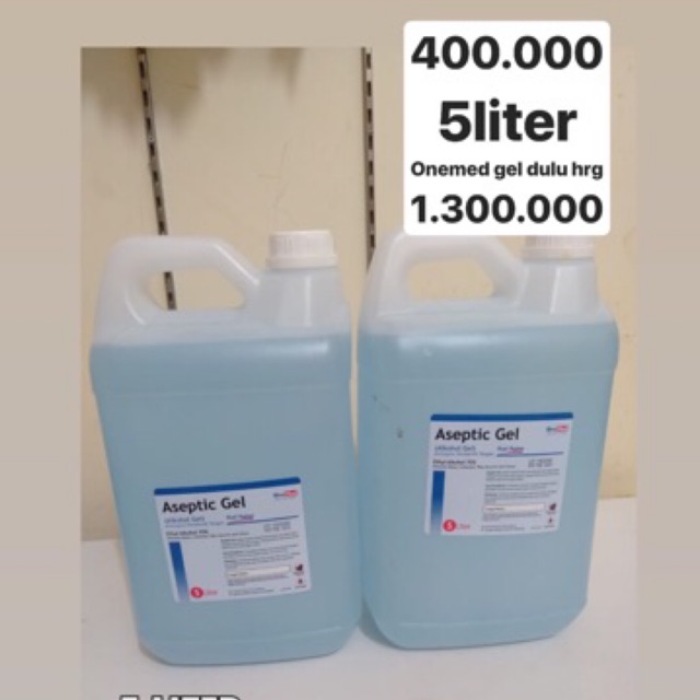 Onemed gel 5liter +5 botol fliptop khusus BALI