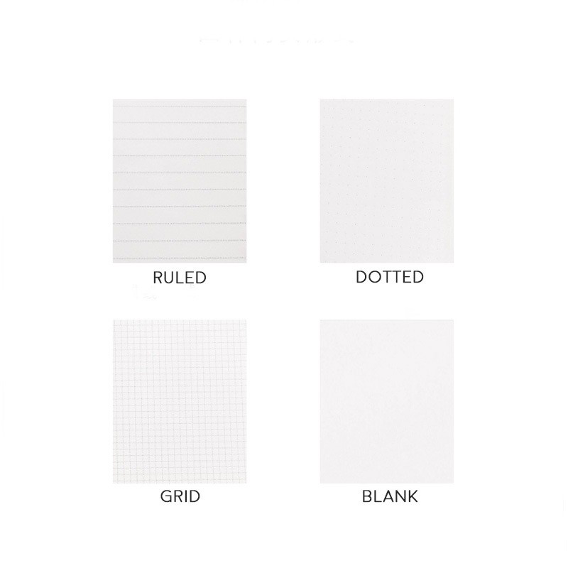 PMM Simple Basic Spiral Notebook Grey Sand Buku Catatan B5 Blank Kosong