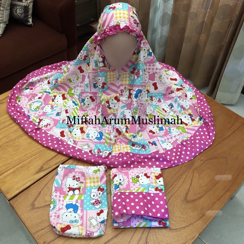 Mukena Anak 4-6th motif kartun