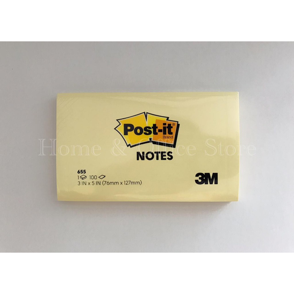 

3M Post-It 655 Yellow ( Sticky Notes )