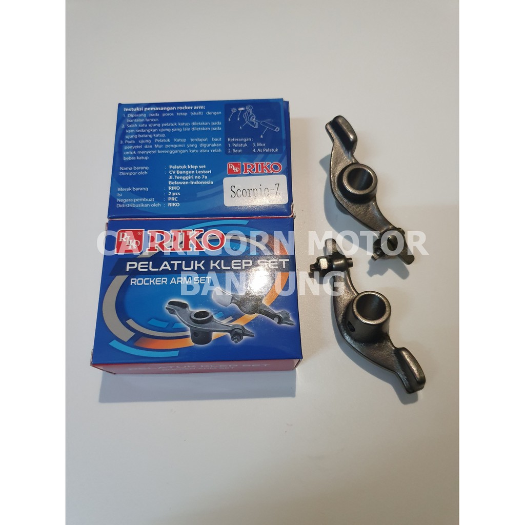 Platuk Klep Rocker ARM SCORPIO RIKO