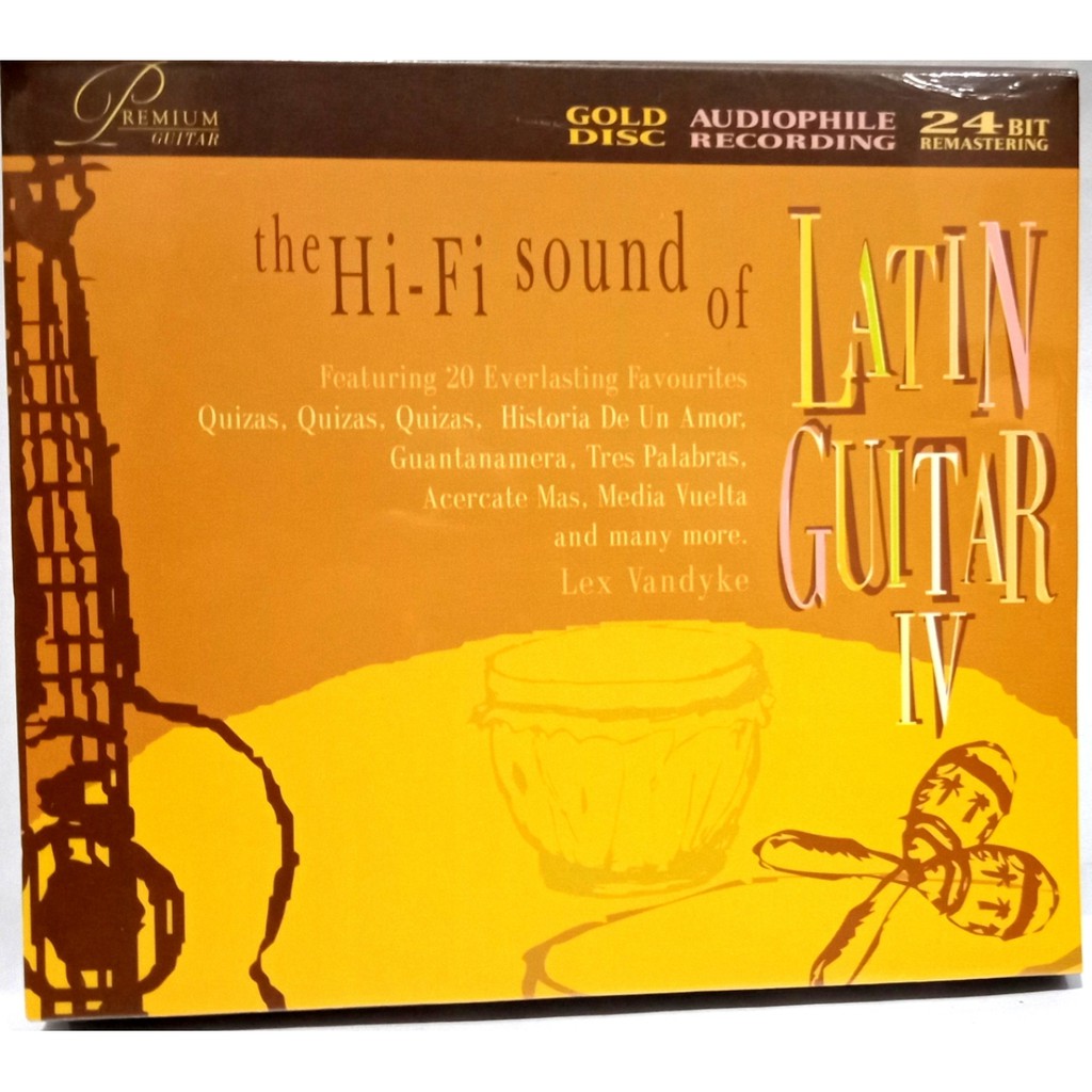 CD Hi-Fi Sound Of LATIN GUITAR IV Ft Lex Vandyke