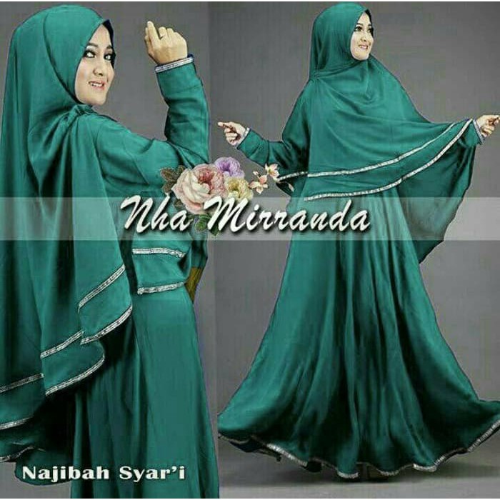 Original Najibah Nha Miranda Syari Bergo Tosca Murah