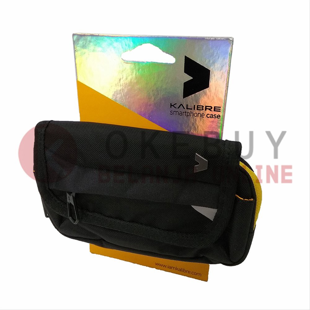 Waist Bag - Tas Hp Horizontal Kalibre 928045 999 Smartphone Case Black Yellow