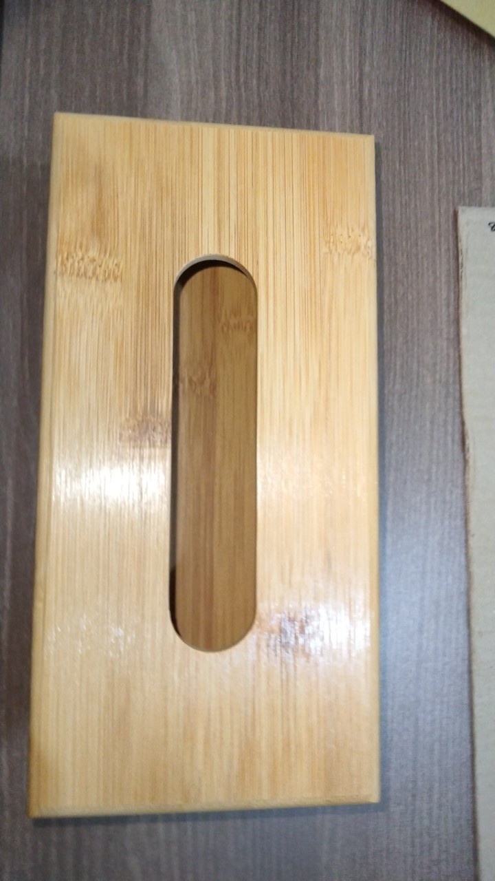 Kotak Tisu Kayu Persegi Panjang & Kubus Tissue Kayu Mulus Import