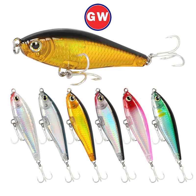 Kail Pancing Whopper Plopper Popper Umpan Ikan Top Water Lure Minnow Lure 7.8g/70mm Umpan Pancing Buatan Umpan Mancing relix nusantara Umpan Mancing Alat Pancing Murah Alat Pancing Umpan Pancing