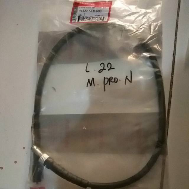 Kabel Spidometer Cable Speedometer Honda Mega Pro New 44830 KEH 600