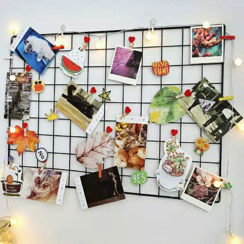 GRID WALL WIRE GRID HITAM 35*52 CM
