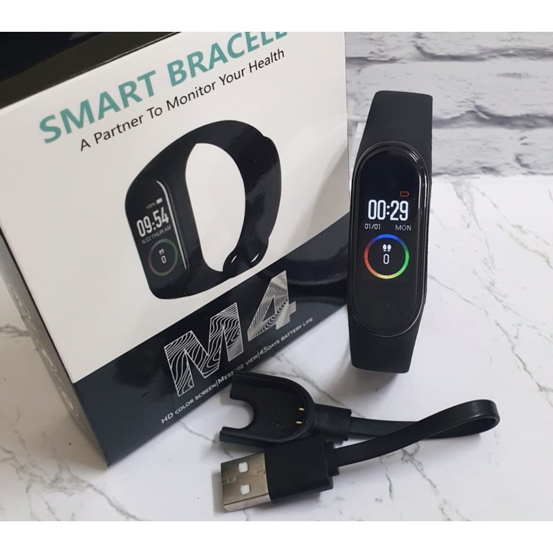 Smart Bracelet Smartwatch Smart Band M4 Sport Band Heart Monitor Oksigen