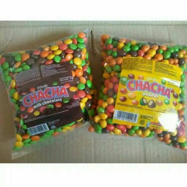 

Coklat cha cha milk/peanut 250gr