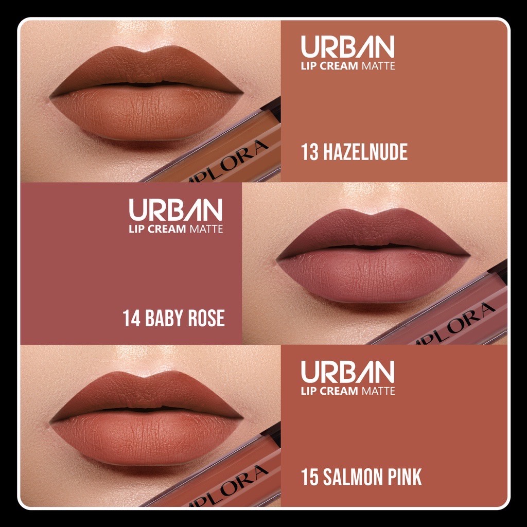 IMPLORA Urban Lip Cream Matte 12 Warna