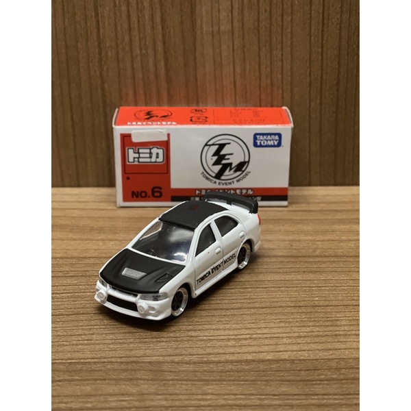 TOMICA EVENT MODEL NO.6 Mitsubishi Lancer Evo IV (Velg Custom)